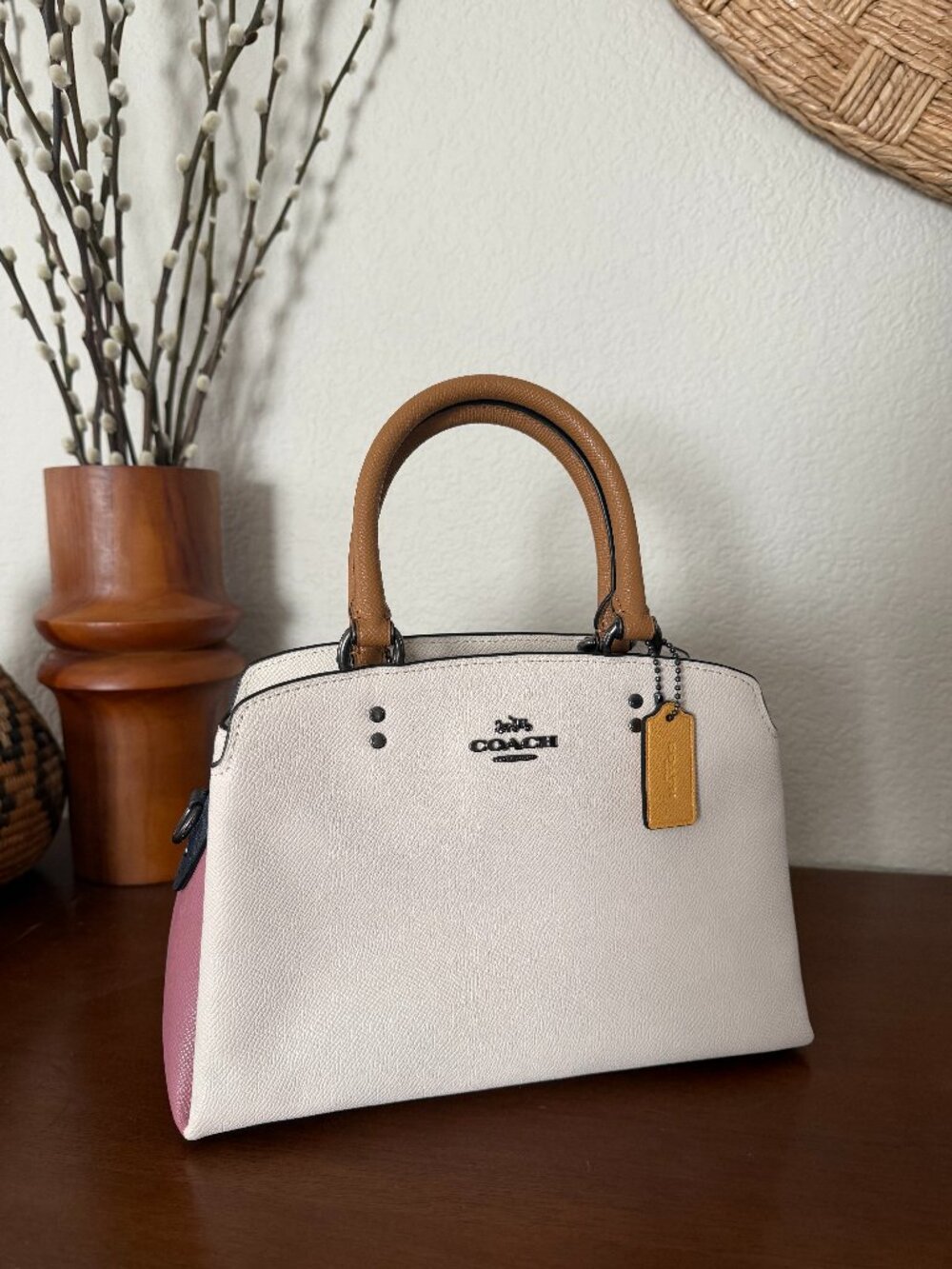Coach Mini Lillie Carryall Colorblock